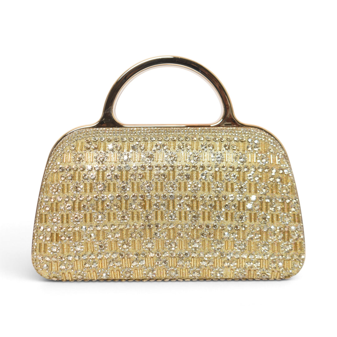 L.Golden Fancy Clutch - BC04328