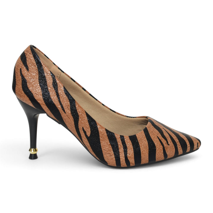 Tan Formal Court Shoes - L085819