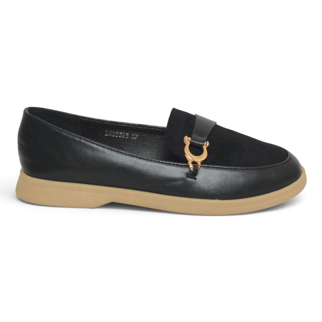 Black Casual Loafers - L095503