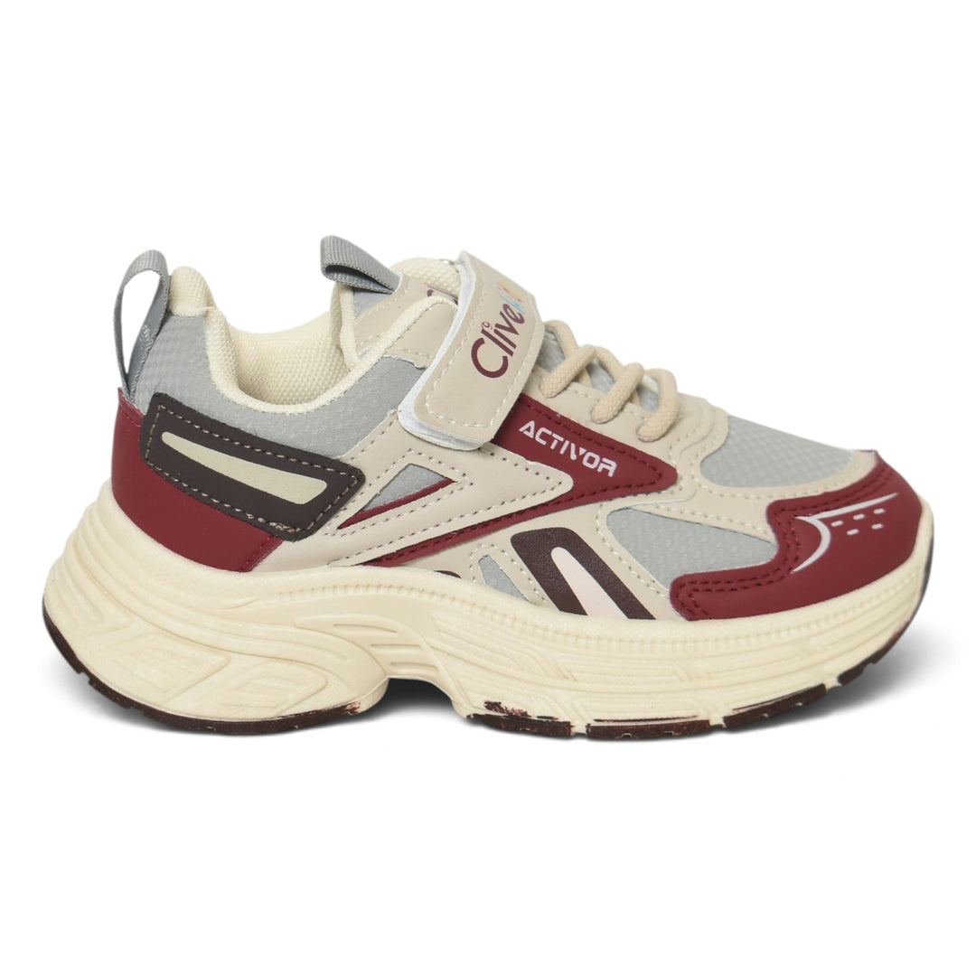 Maroon Kids Sports Joger - KB95284