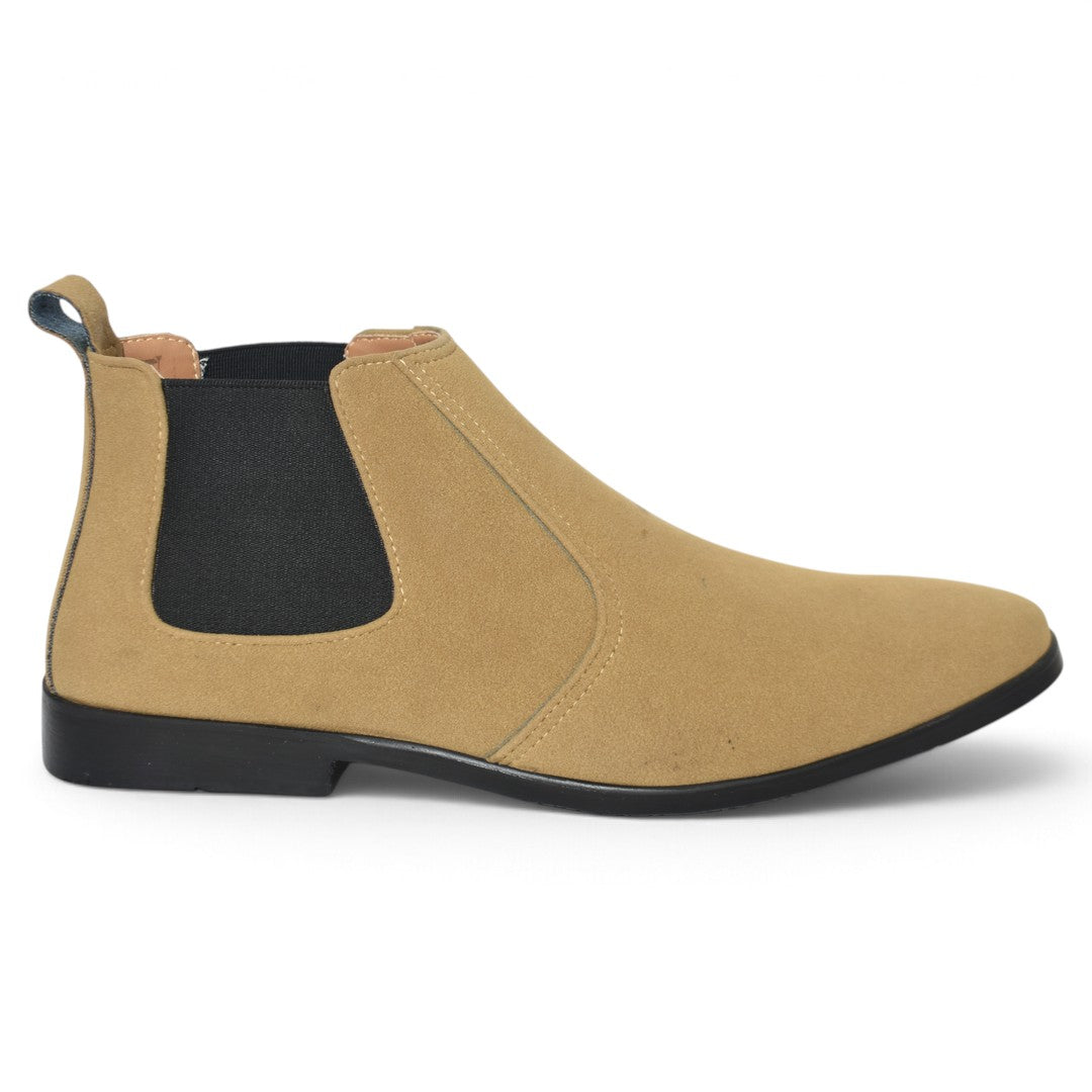 Khaki Classic Chelsea Boots  - M160010