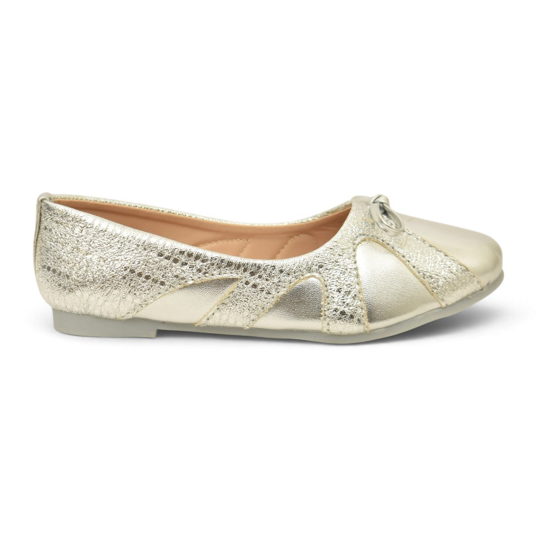Silver Kids Casual Pumps - KG90292