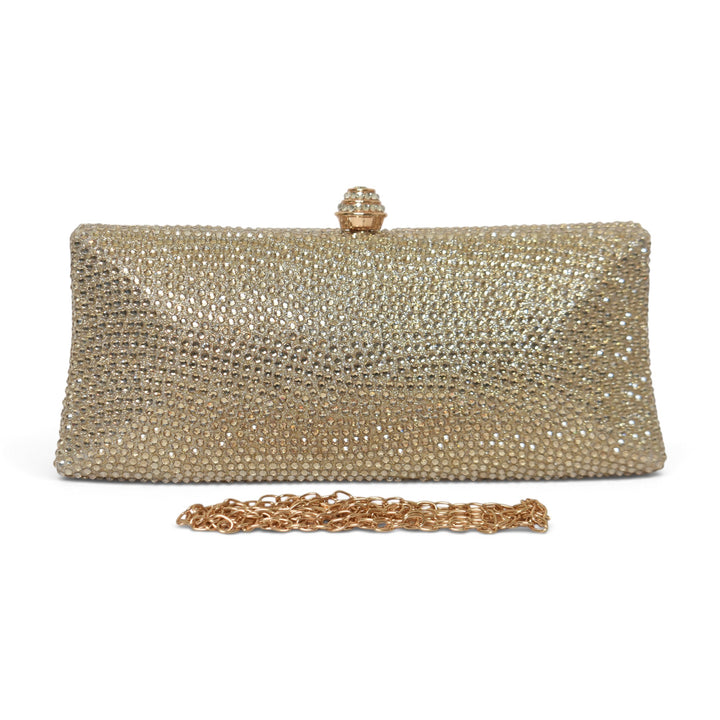 L.Golden Fancy Clutch - BC04333