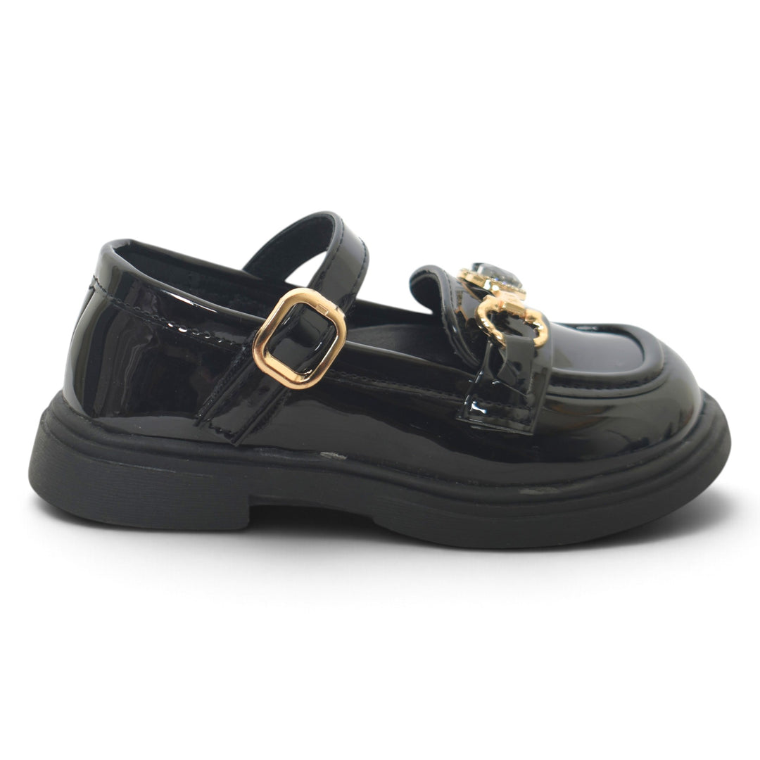 Black Kids Casual Pumps - KG90275