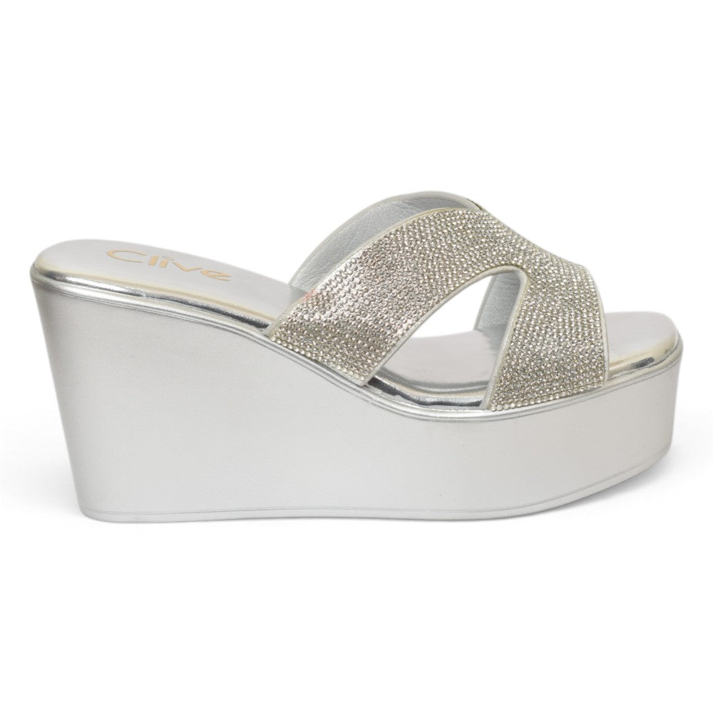 Bridal Slipper Heels