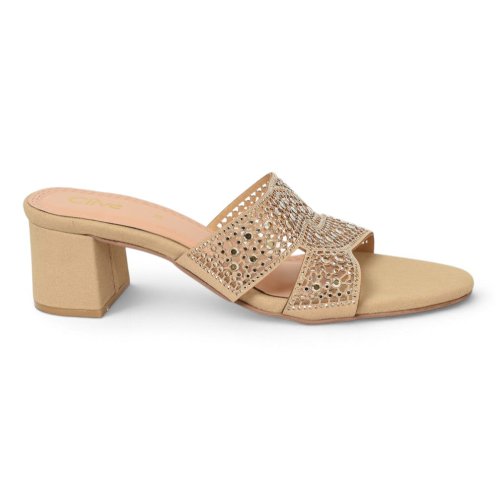 Fancy Slipper Heel
