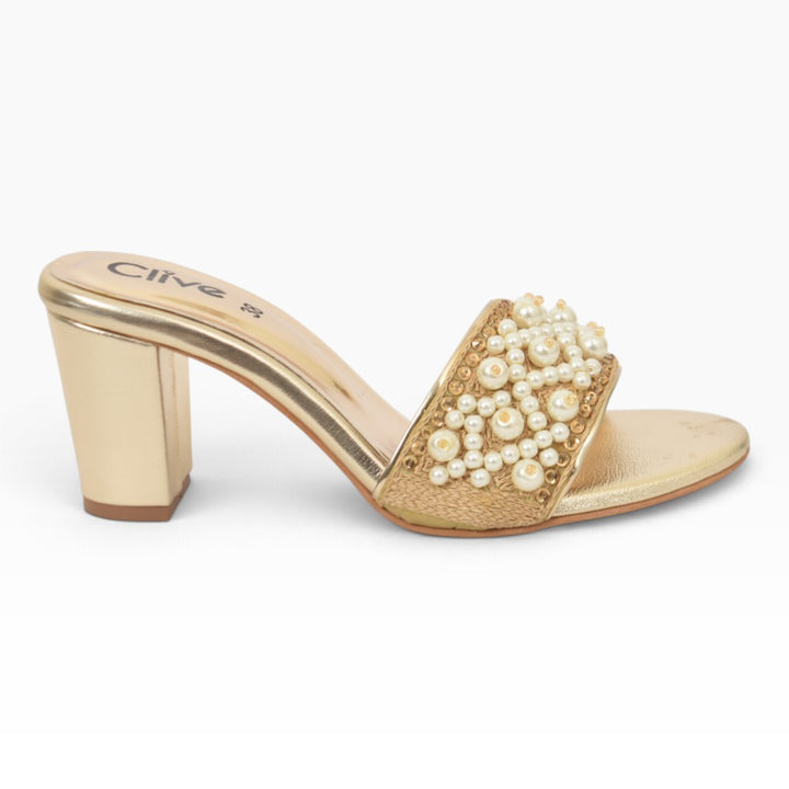 Bridal Slipper Heels