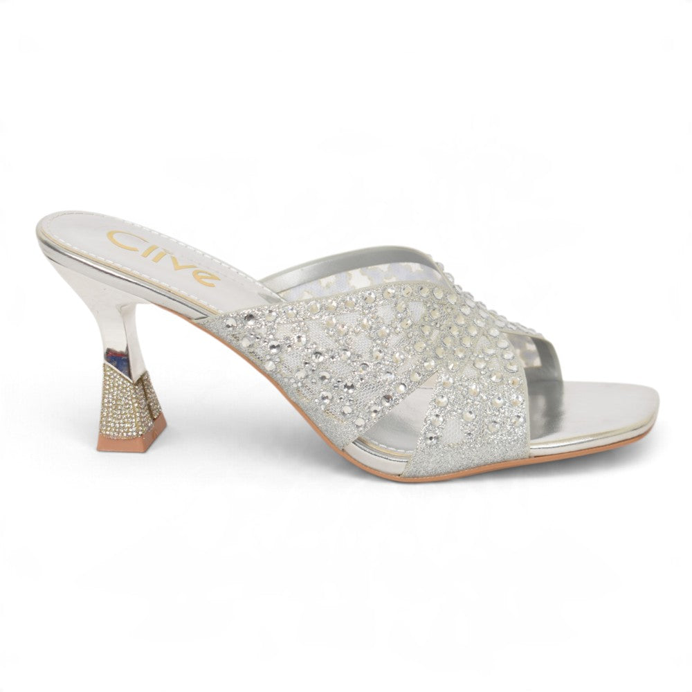 Bridal Slipper Heels