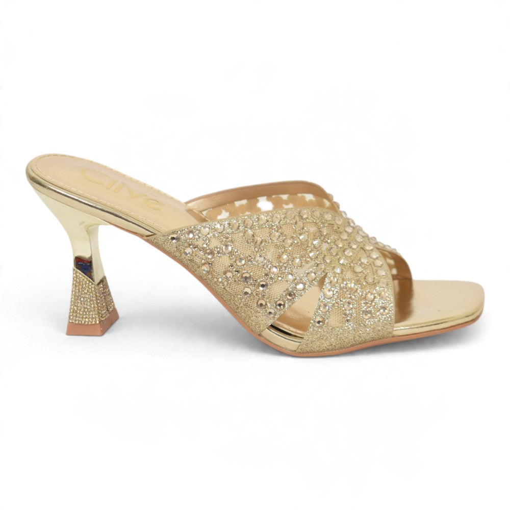 Bridal Slipper Heels