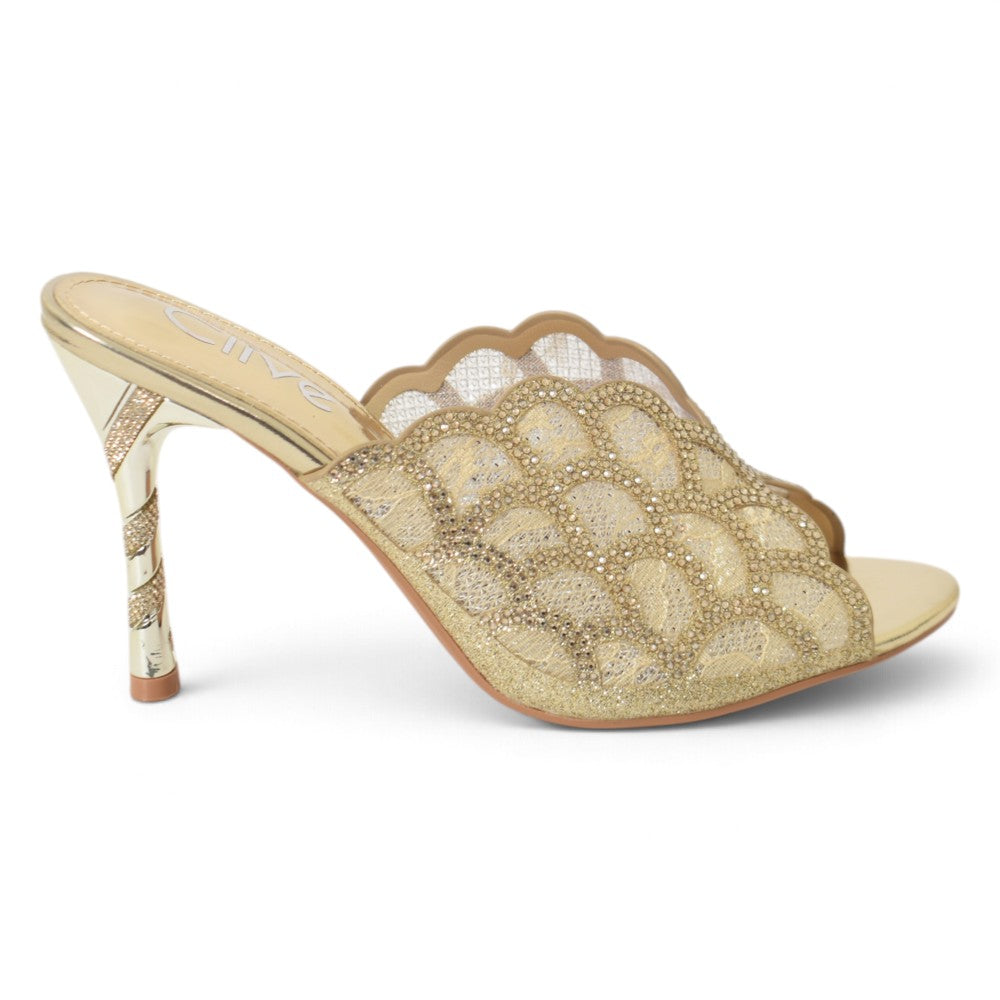 Bridal Slipper Heels