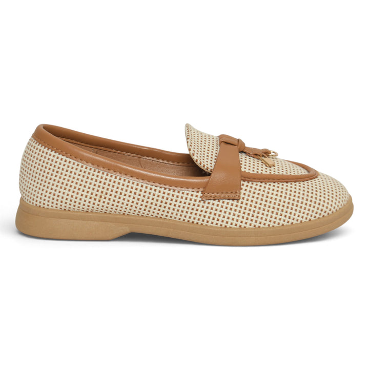 Beige Casual Loafers - L095506