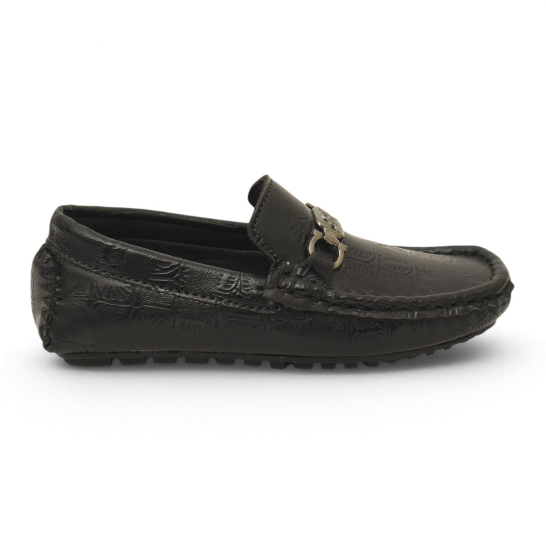 Black Kids Casual Moccassion - KB10613