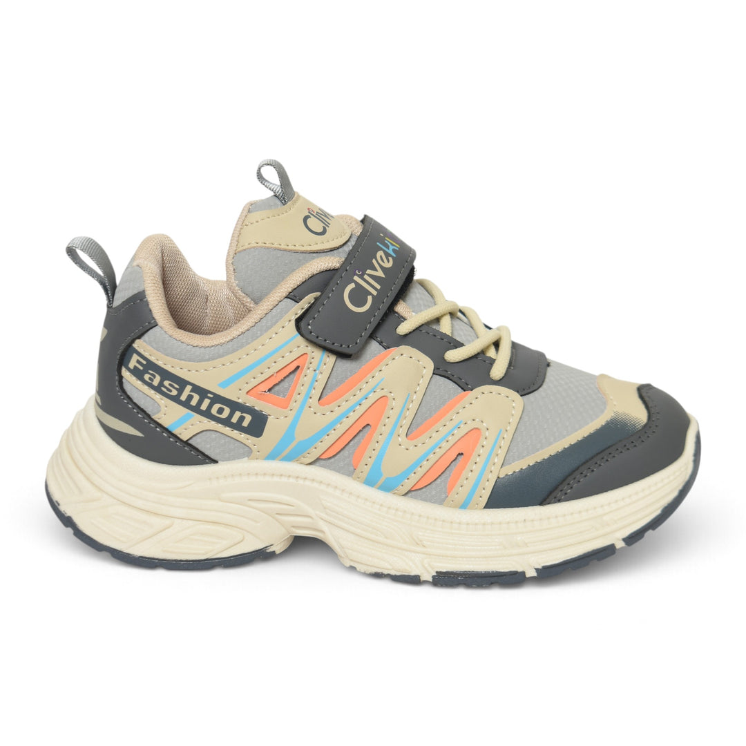 Grey Kids Sports Joger - KG98258