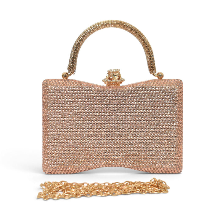 Champagne Fancy Clutch - BC04170