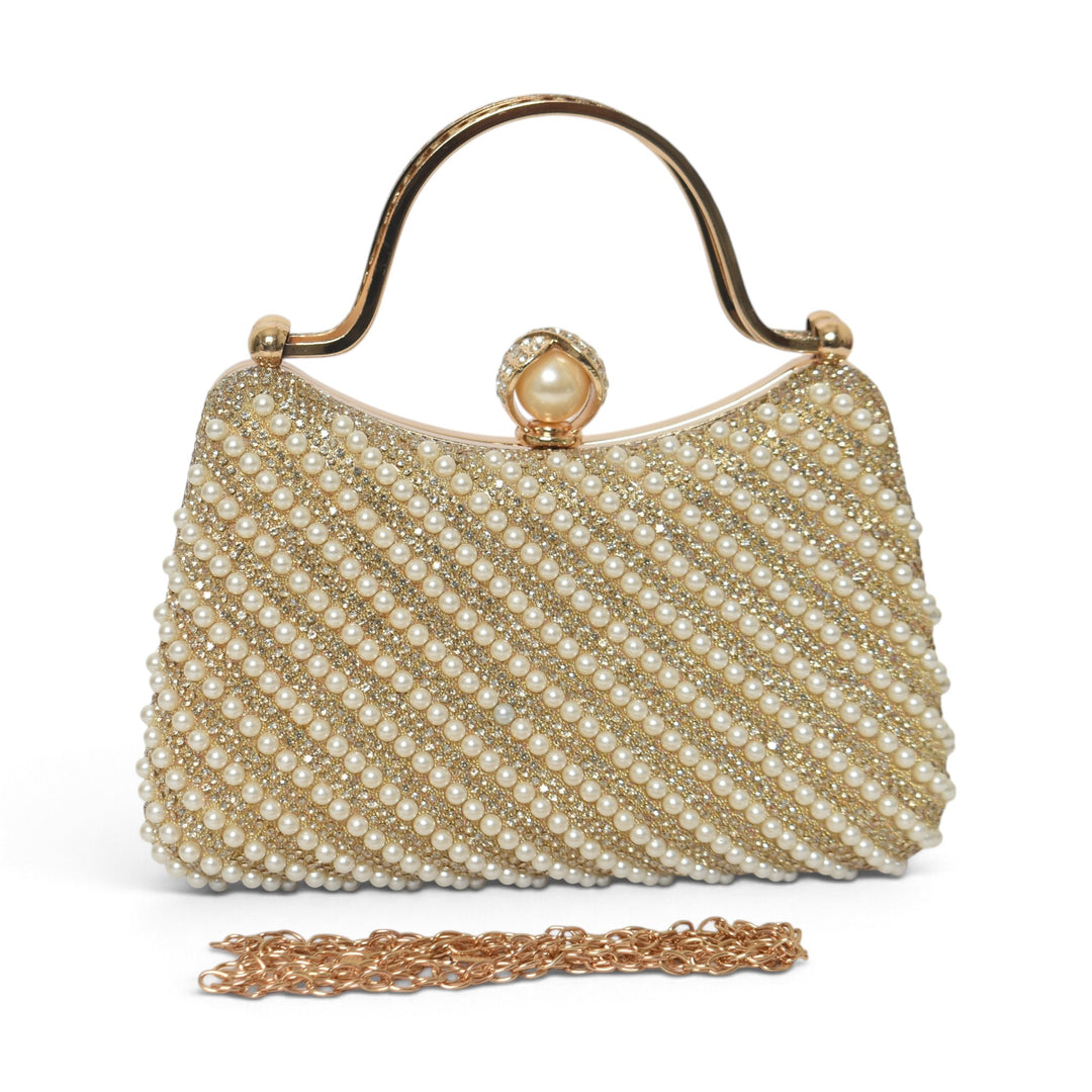 Golden Fancy Clutch - BC04329