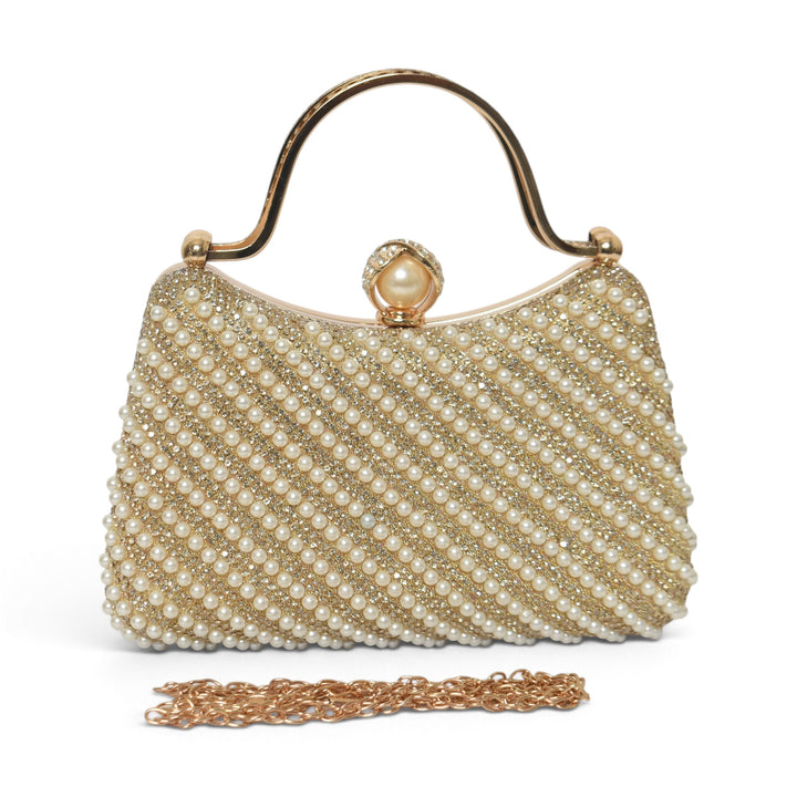 Golden Fancy Clutch - BC04329