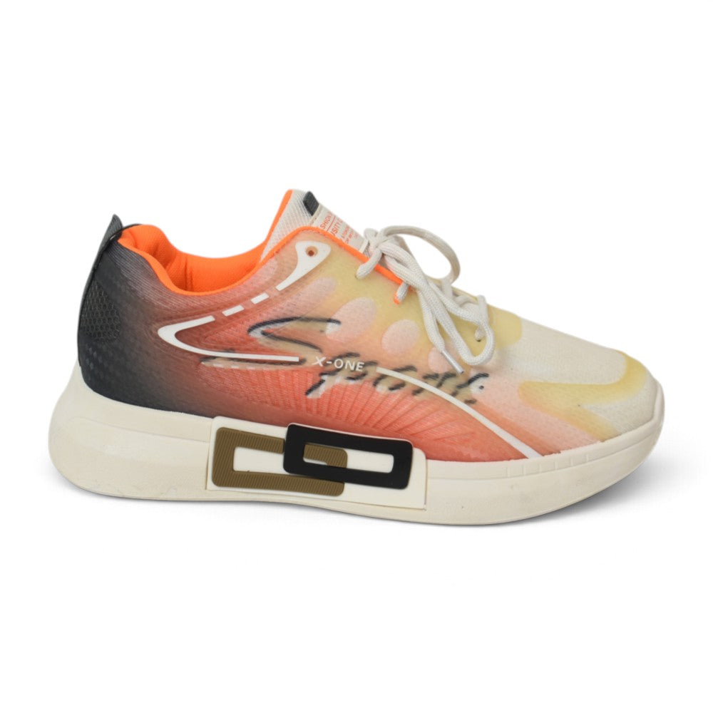Orange Men Sports Jogger - m195134