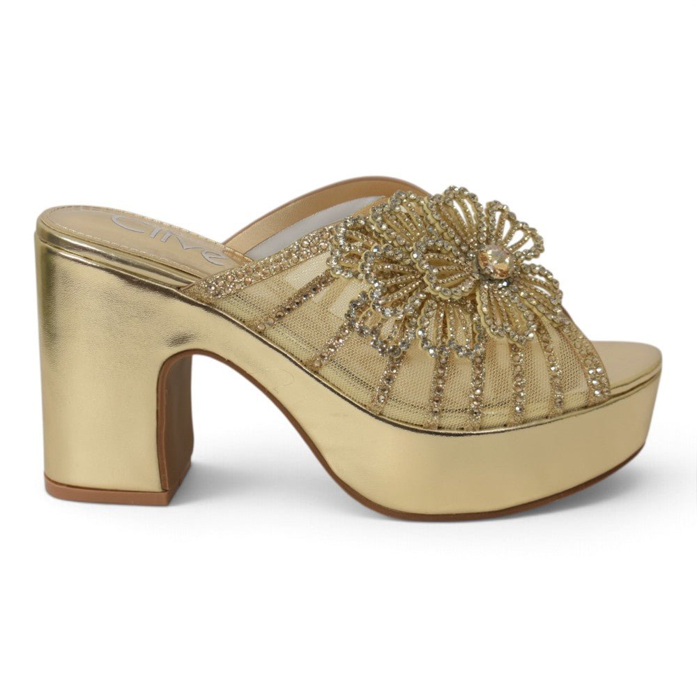 Bridal Slipper Heels