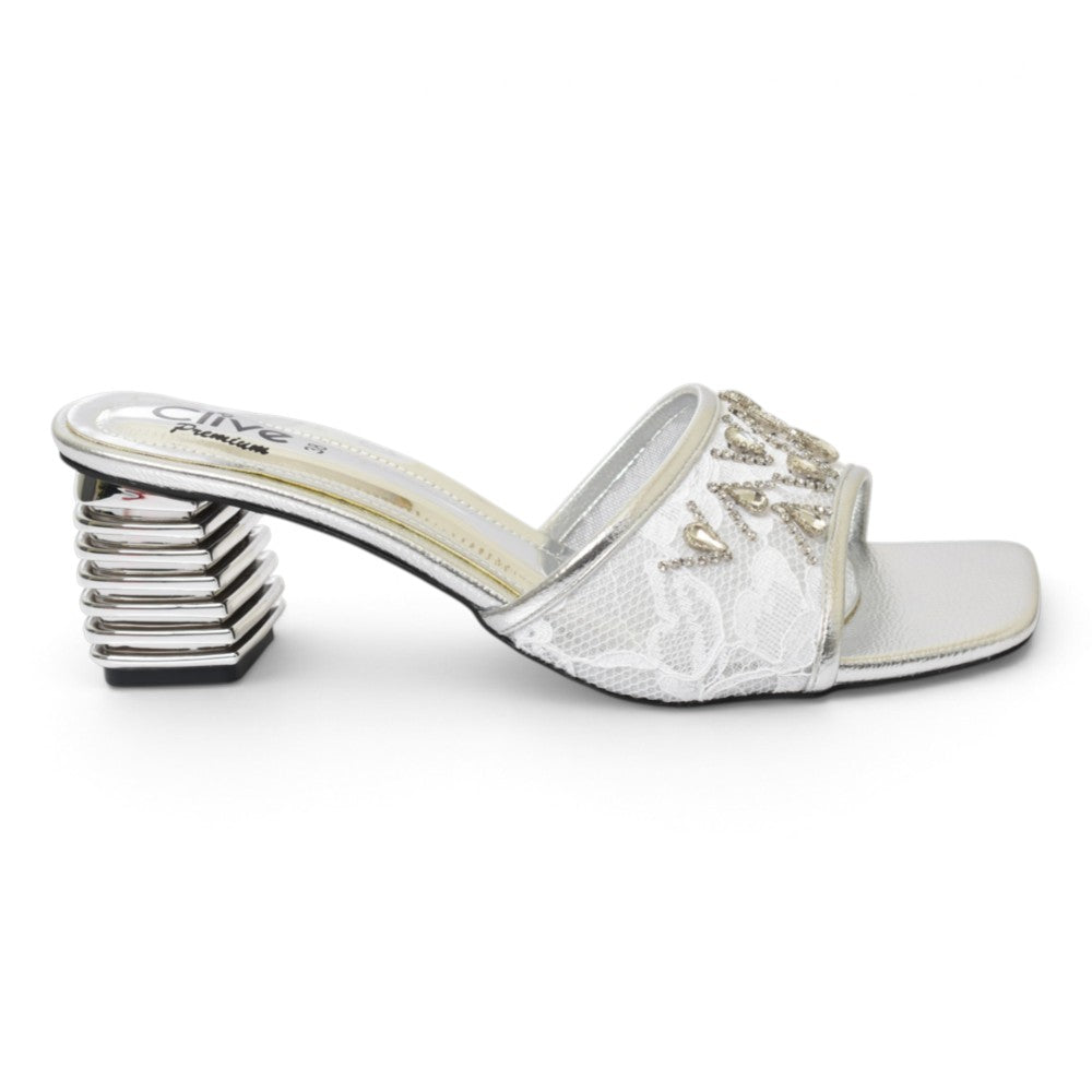 Bridal Slipper Heels