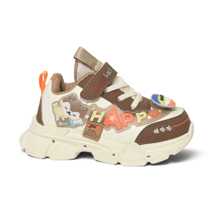 Brown Kids Sports Joger - KG98250