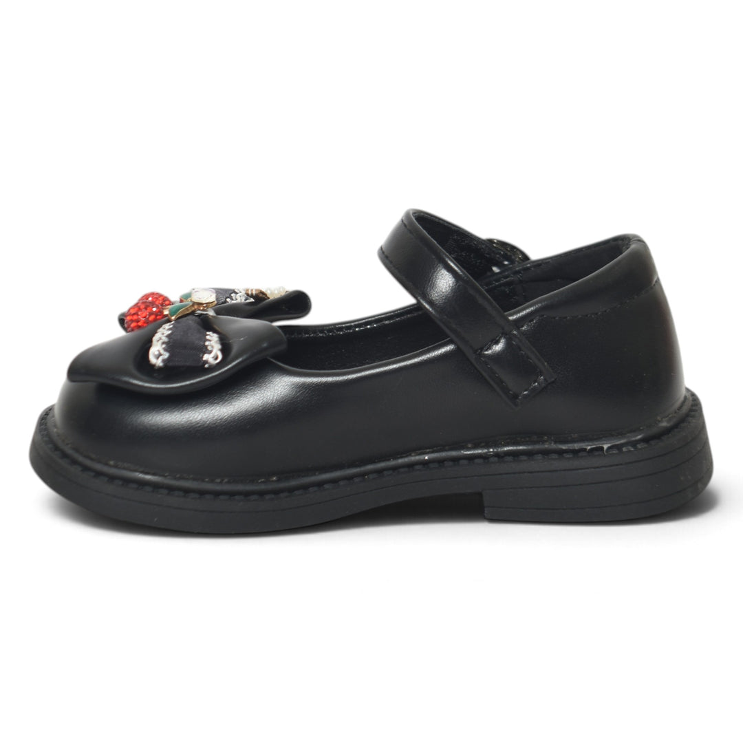Black Kids Casual Pumps - KG90272
