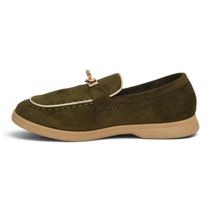 Green Casual Loafers - L095507