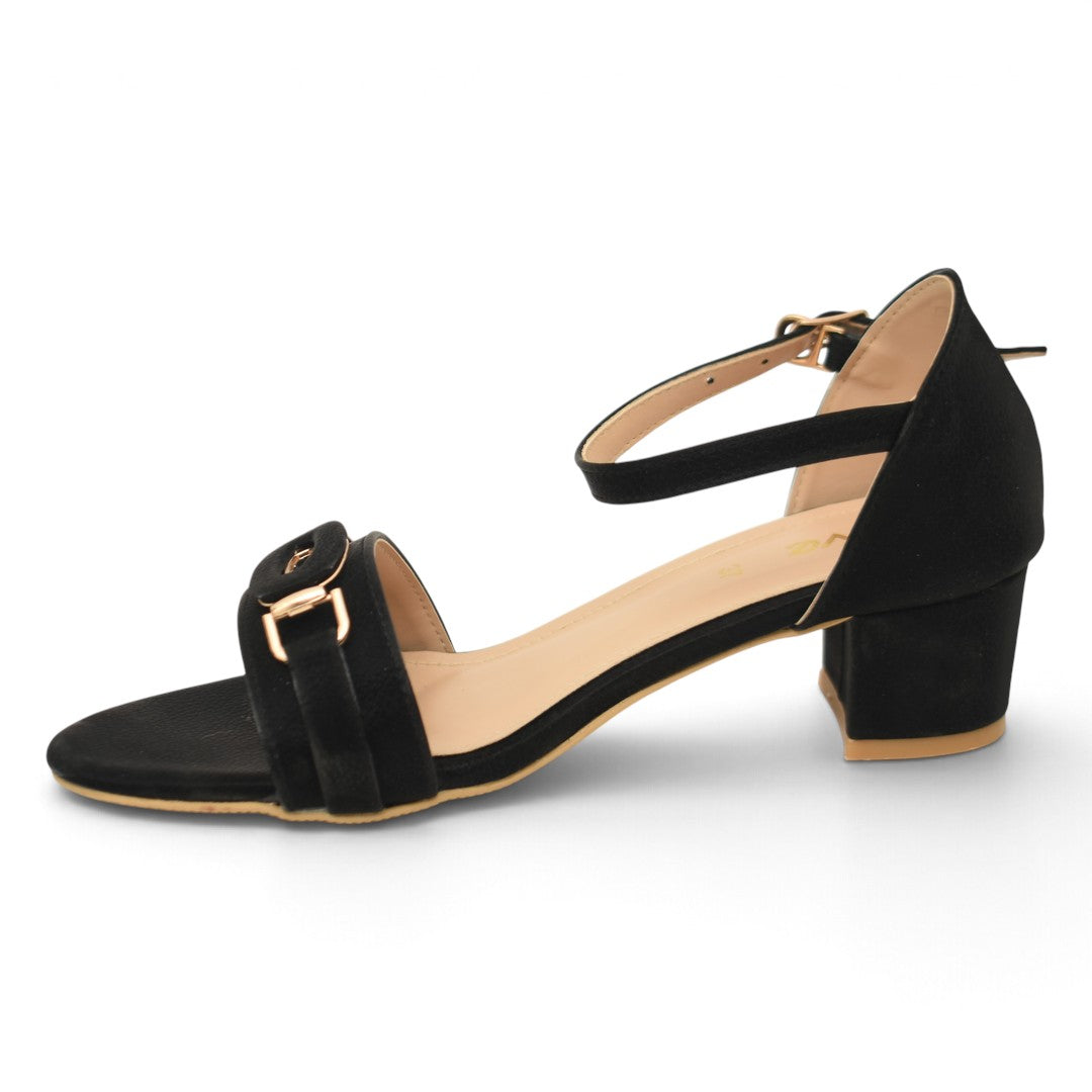 Black Formal Sandal Heels - L055590