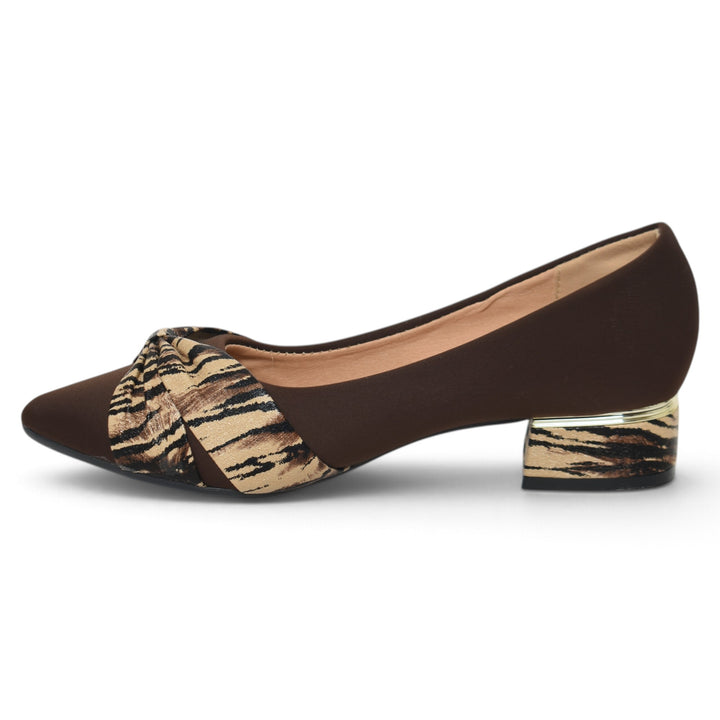 Coffee Formal Court Shoes - L085847