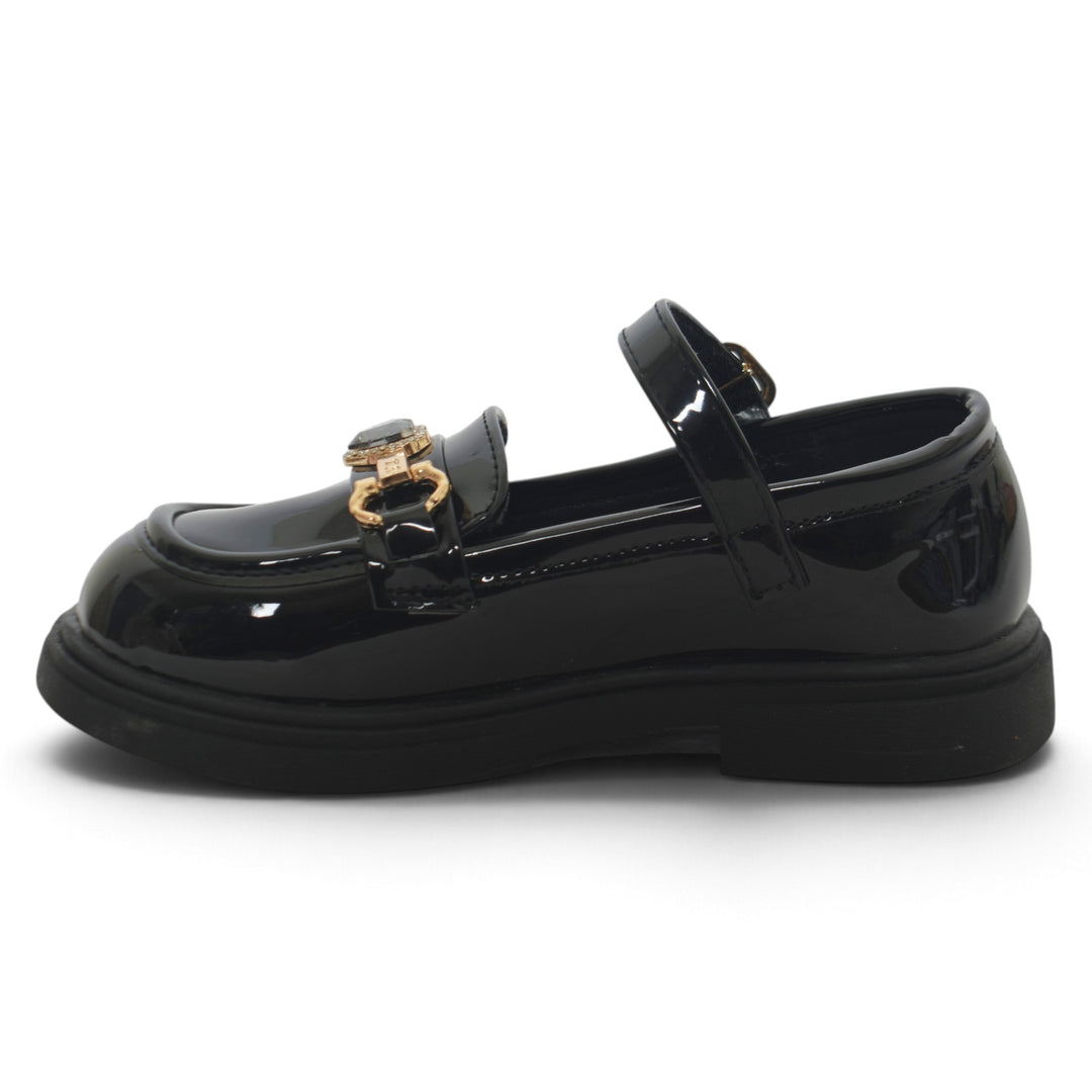 Black Kids Casual Pumps - KG90276