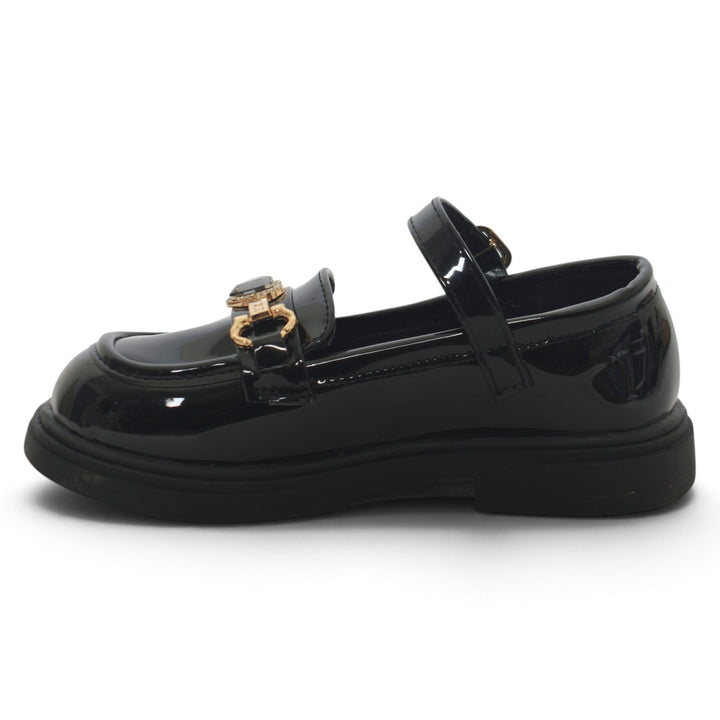 Black Kids Casual Pumps - KG90276