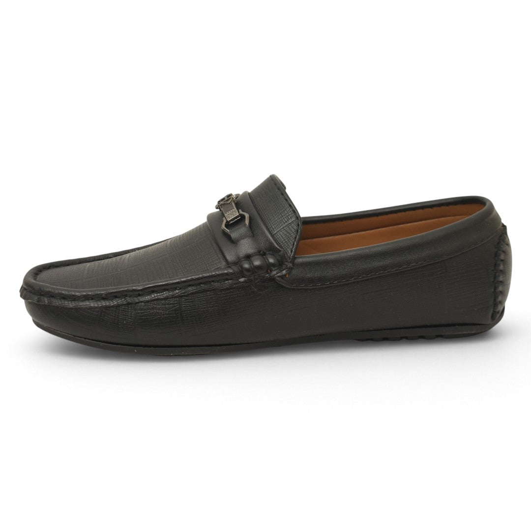 Black Kids Casual Moccassion - KB10609