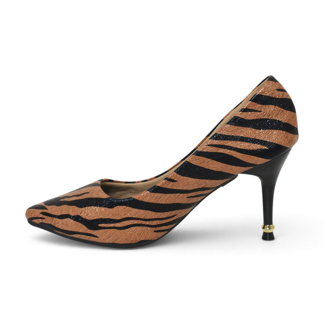 Tan Formal Court Shoes - L085819