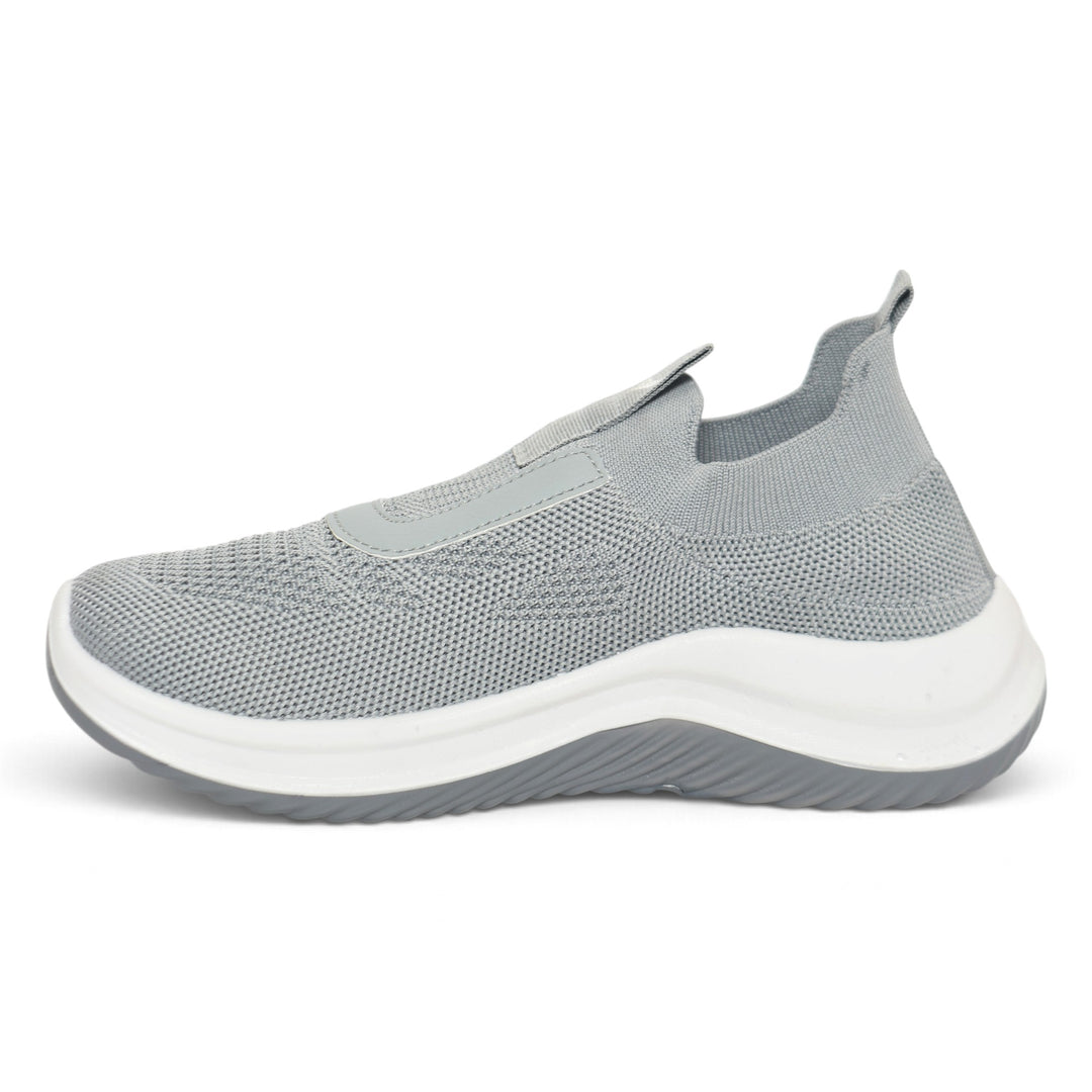 Grey Ladies Casual Sneaker - l098483