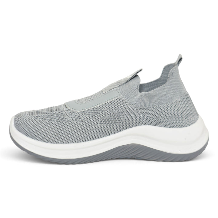 Grey Ladies Casual Sneaker - l098483