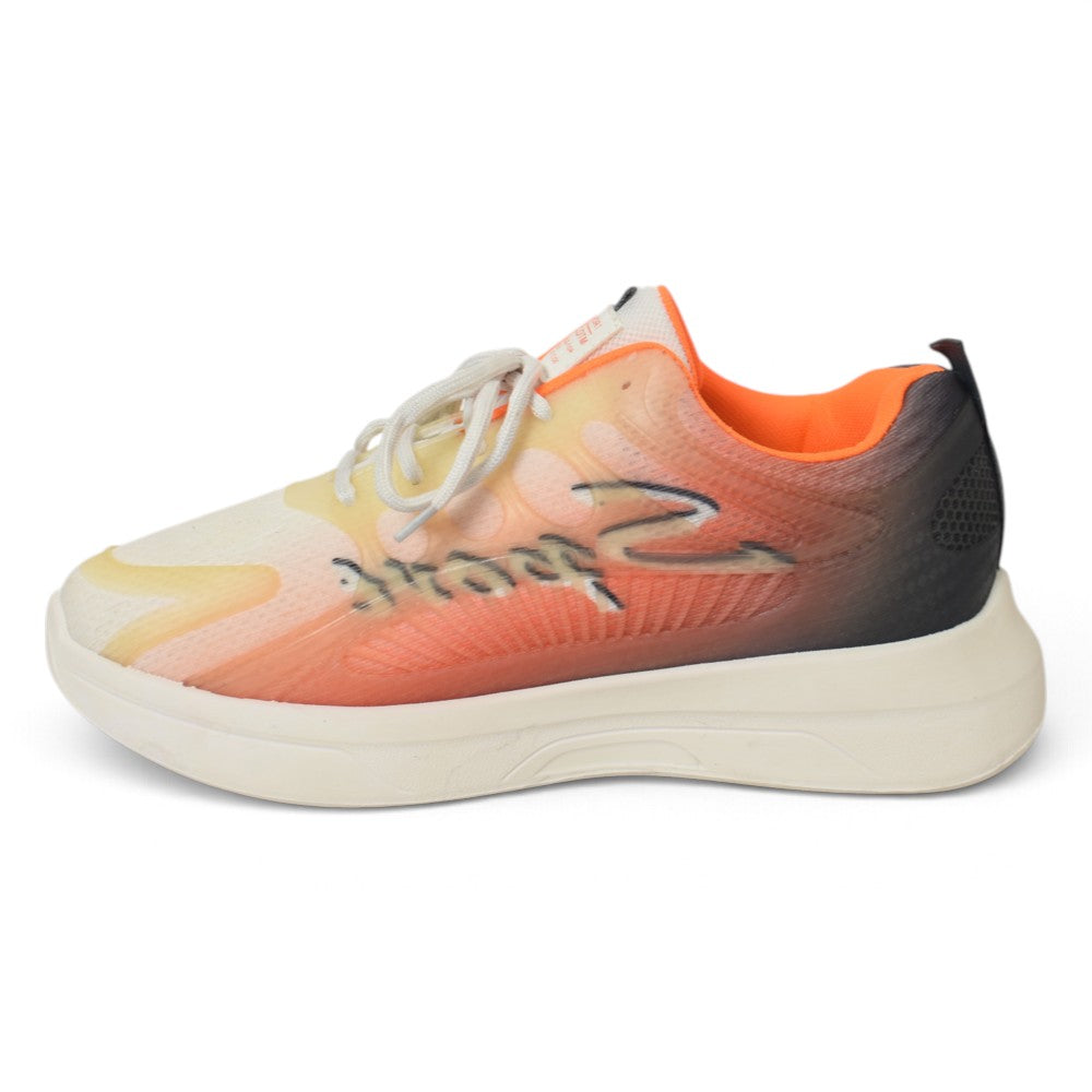 Orange Men Sports Jogger - m195134