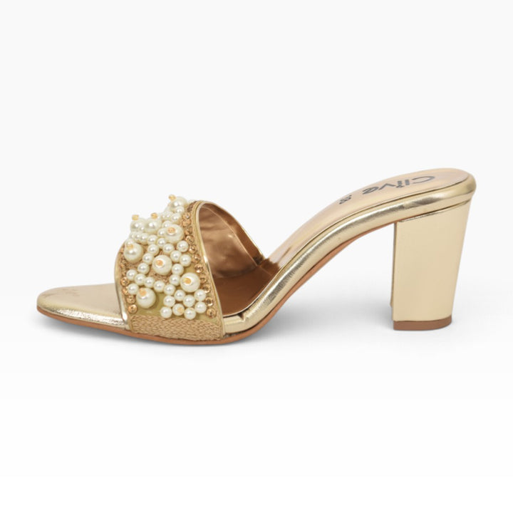 Bridal Slipper Heels