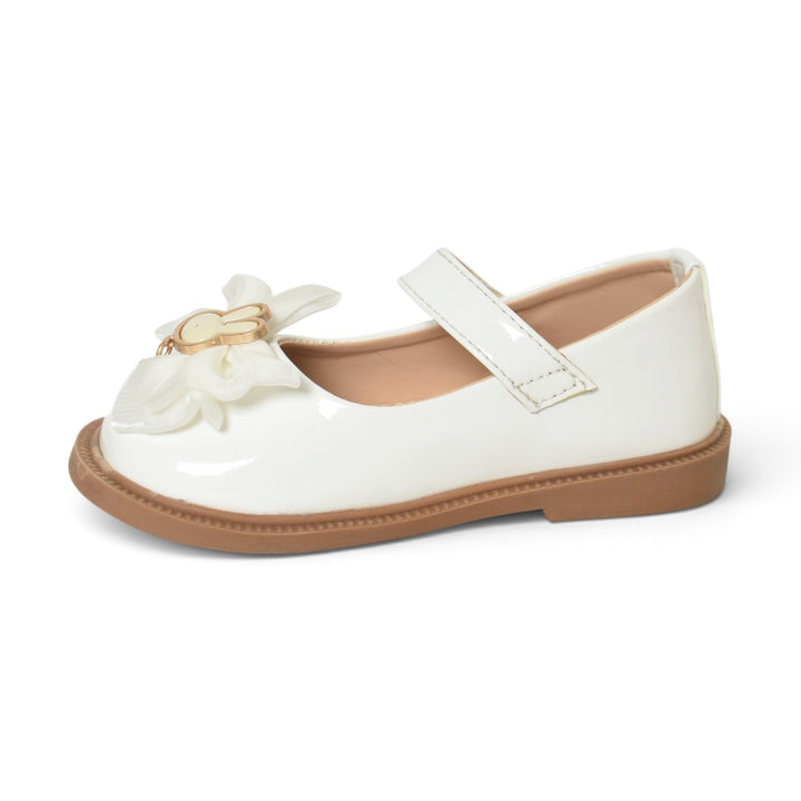 White Kids Casual Pumps - KG90328