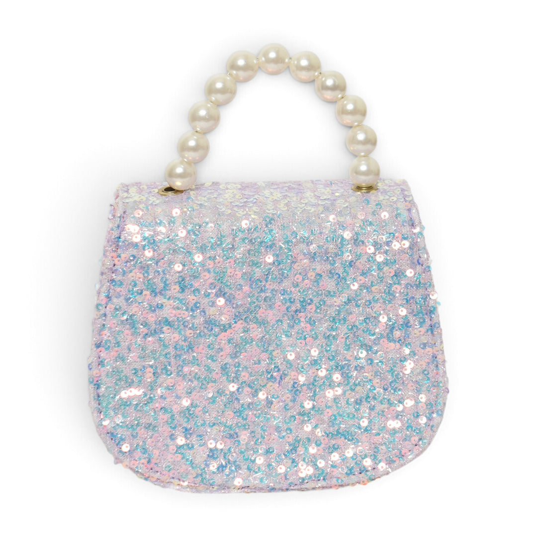 Silver Casual Kids Bag - BKB1199