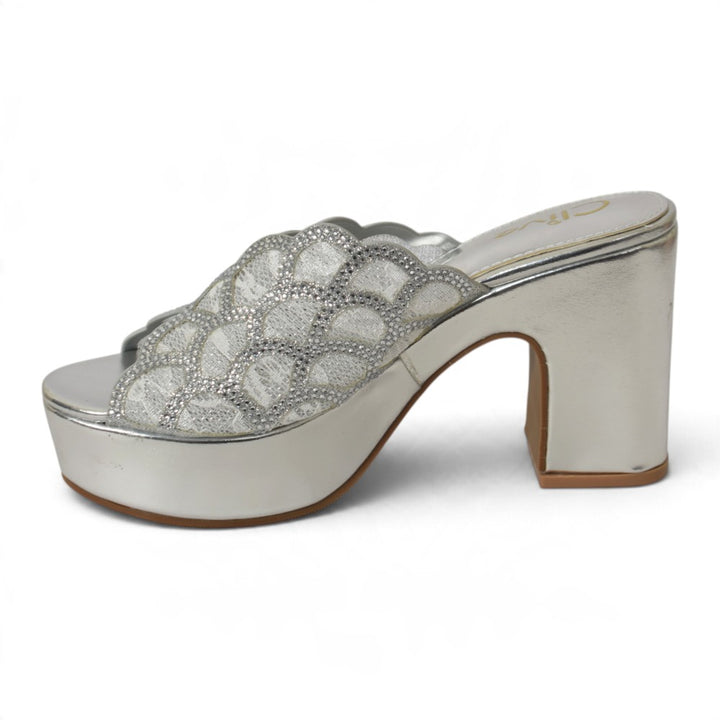 Bridal Slipper Heels