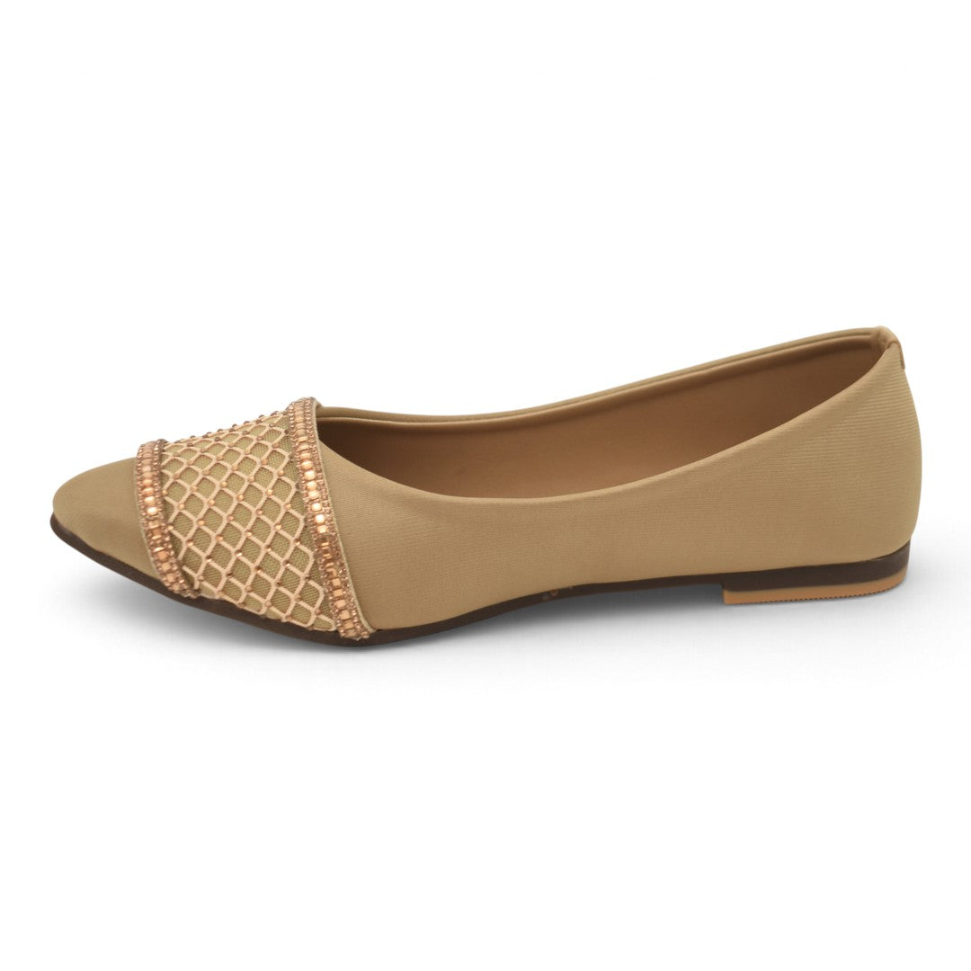 Beige Casual Pumps - L0901155
