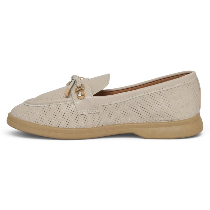 Beige Casual Loafers - L095502