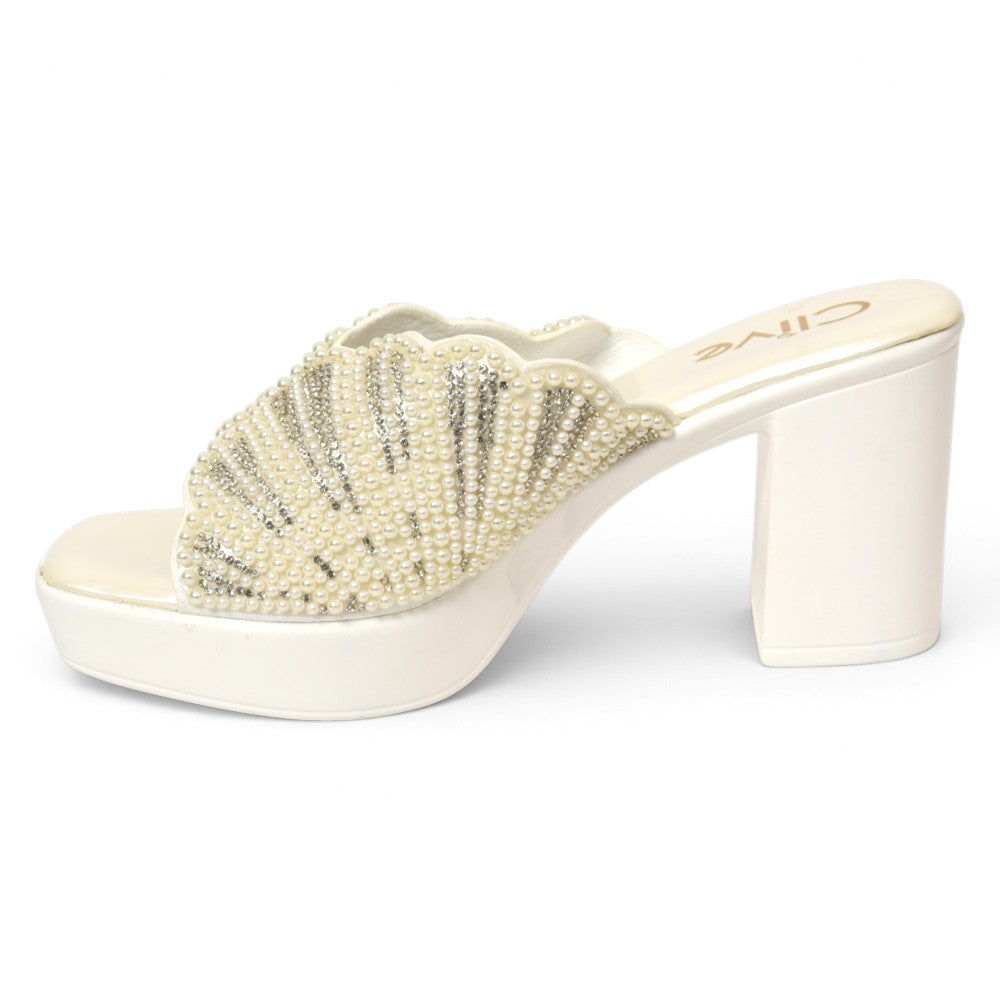 Bridal Slipper Heels