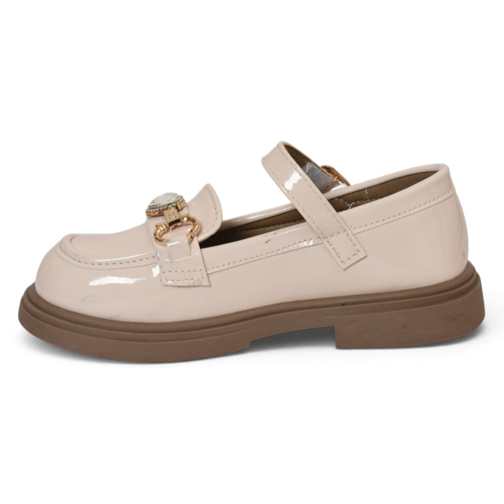 Beige Kids Casual Pumps - KG90276