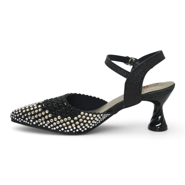 Black Bridal Court Shoes - L087284