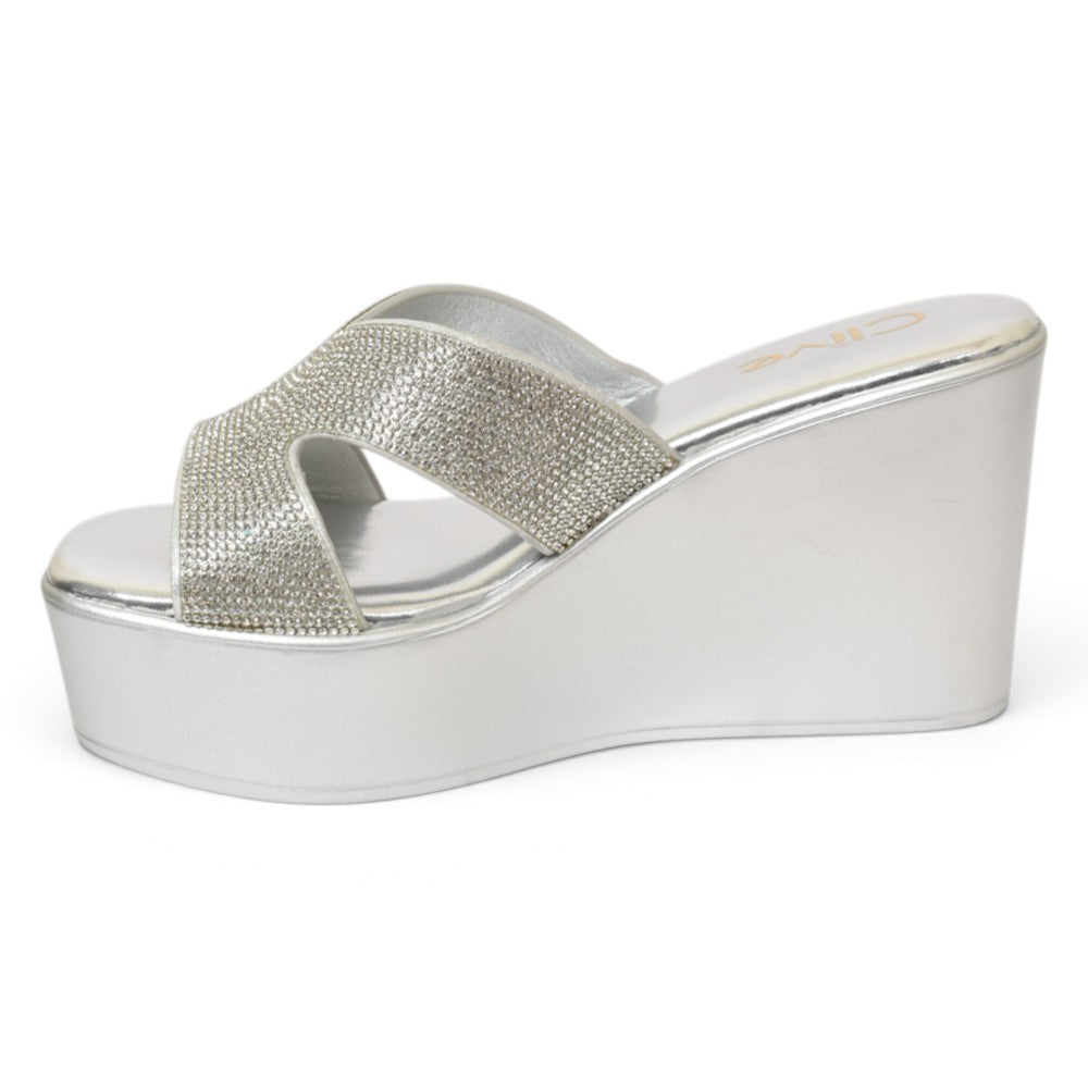 Bridal Slipper Heels