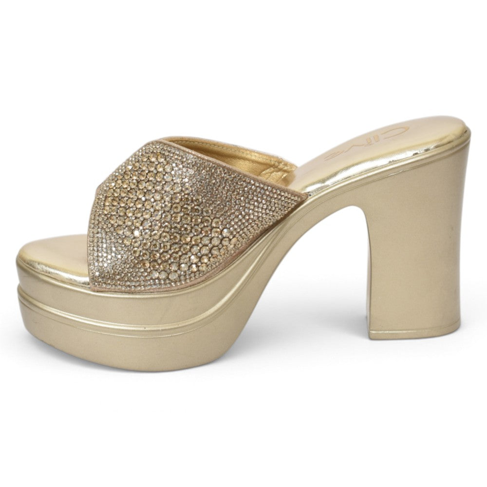Bridal Slipper Heels