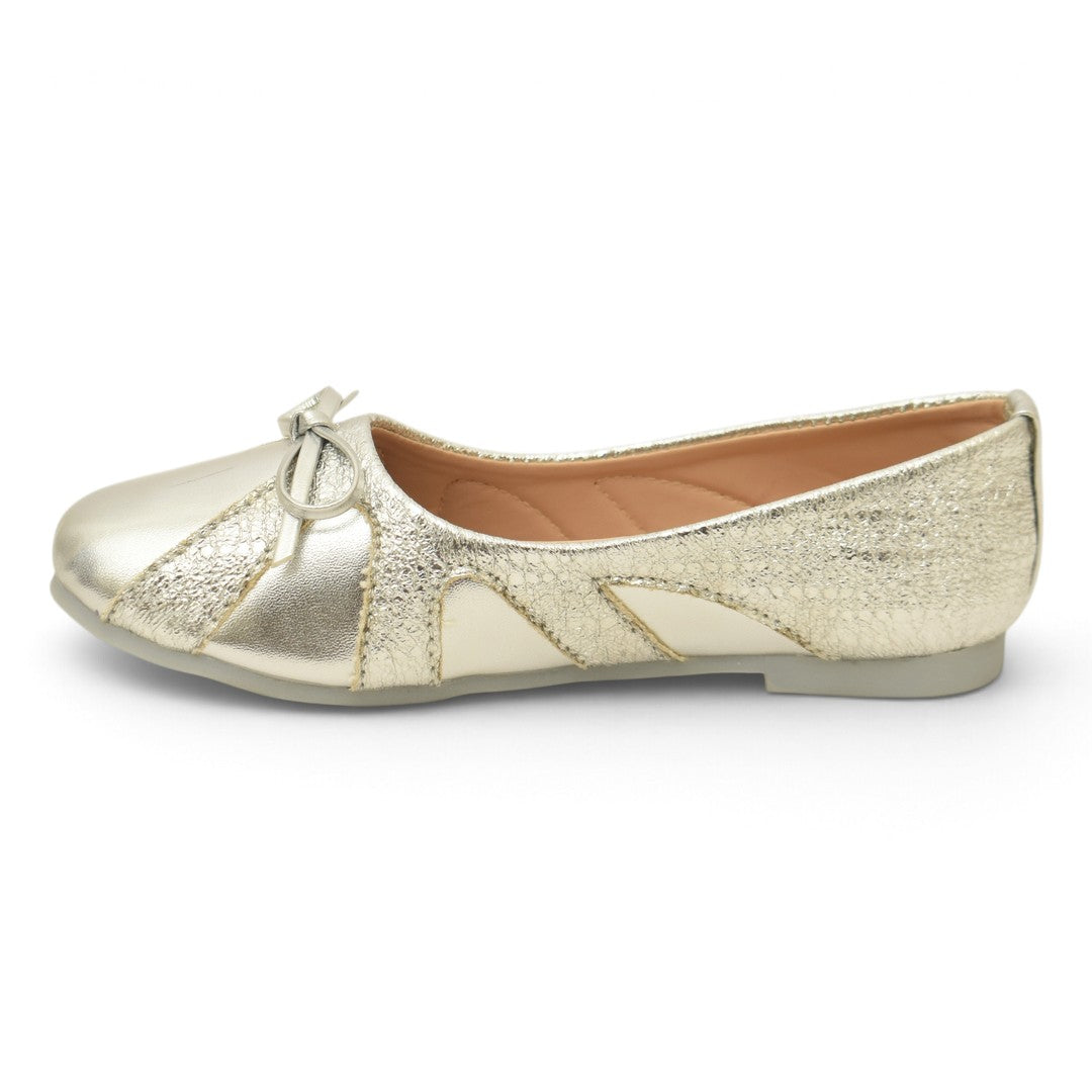 Silver Kids Casual Pumps - KG90292