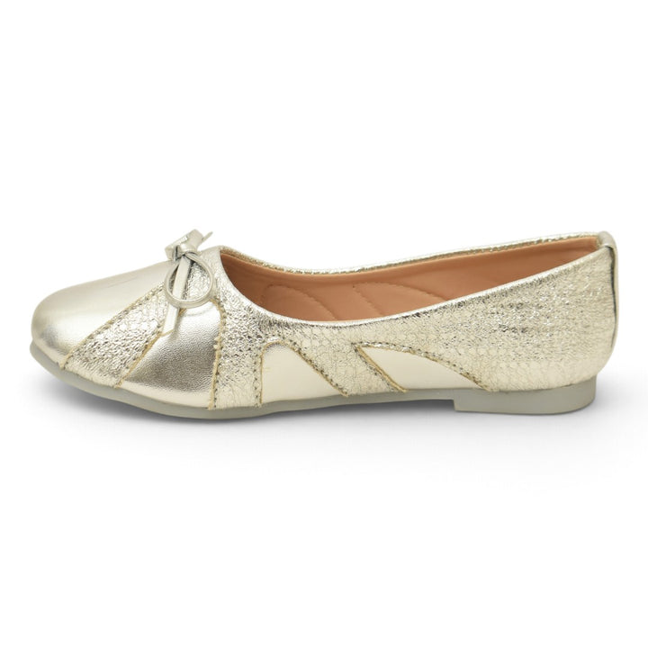 Silver Kids Casual Pumps - KG90292