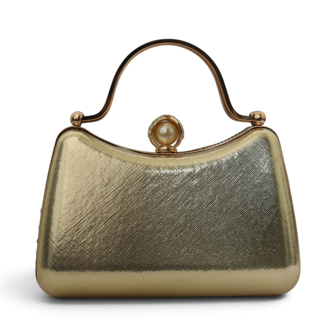 L.Golden Fancy Clutch - BC04332