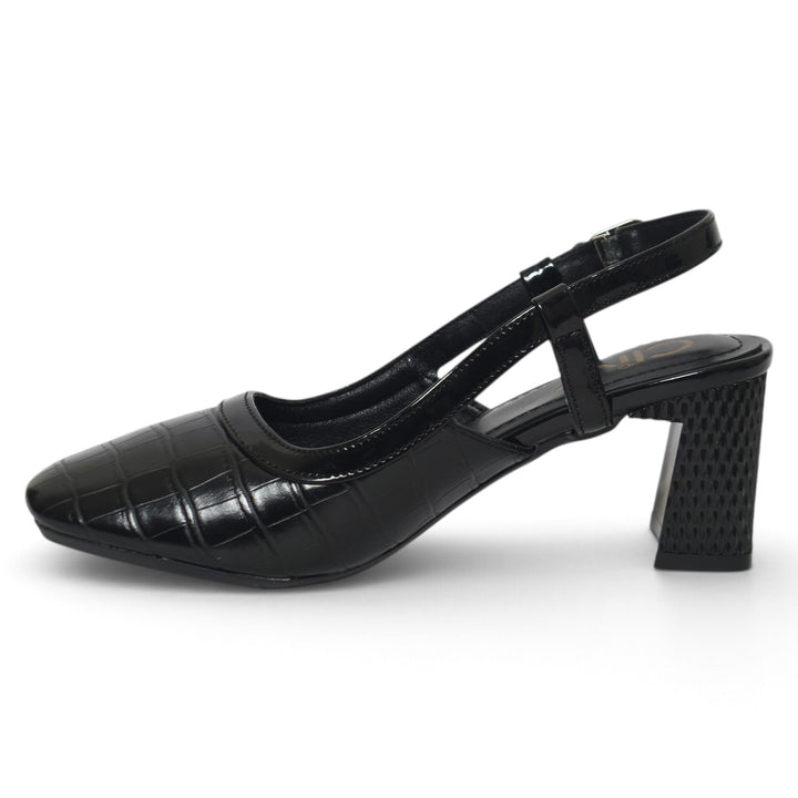 Black Formal Court Shoes - L085845